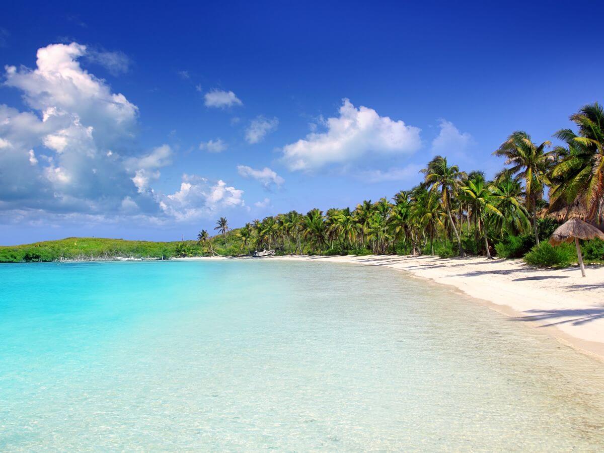 Beach on Isla Contoy