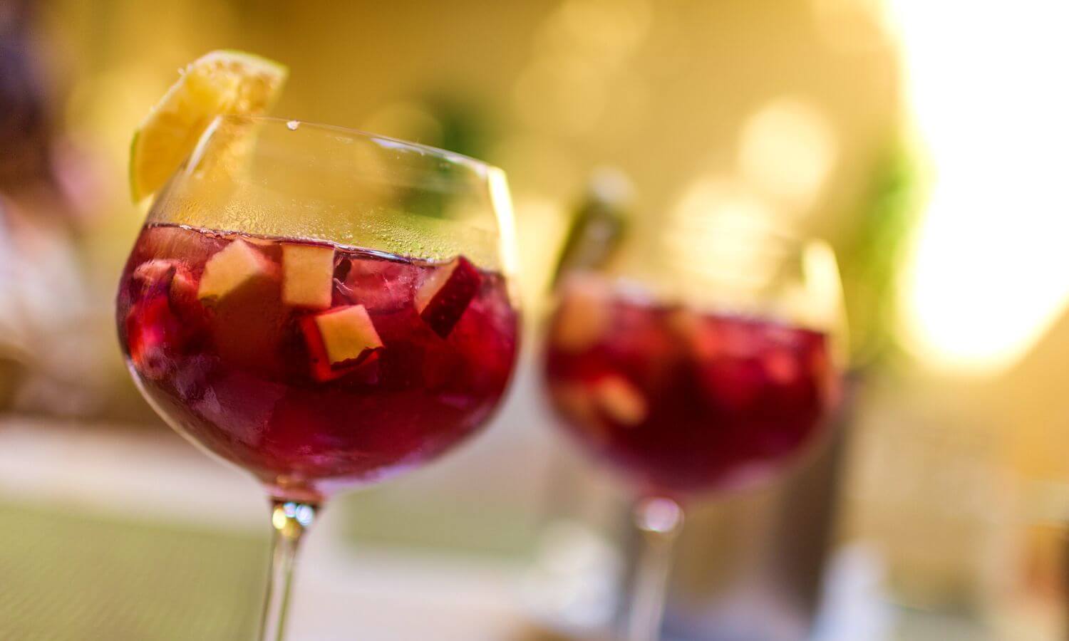 Clericot, a Mexican fruit and wine based drink similar to sangria.