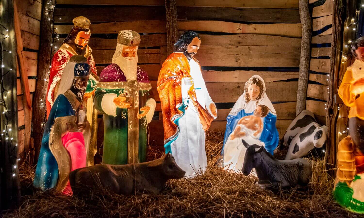 Modern Nativity Scene