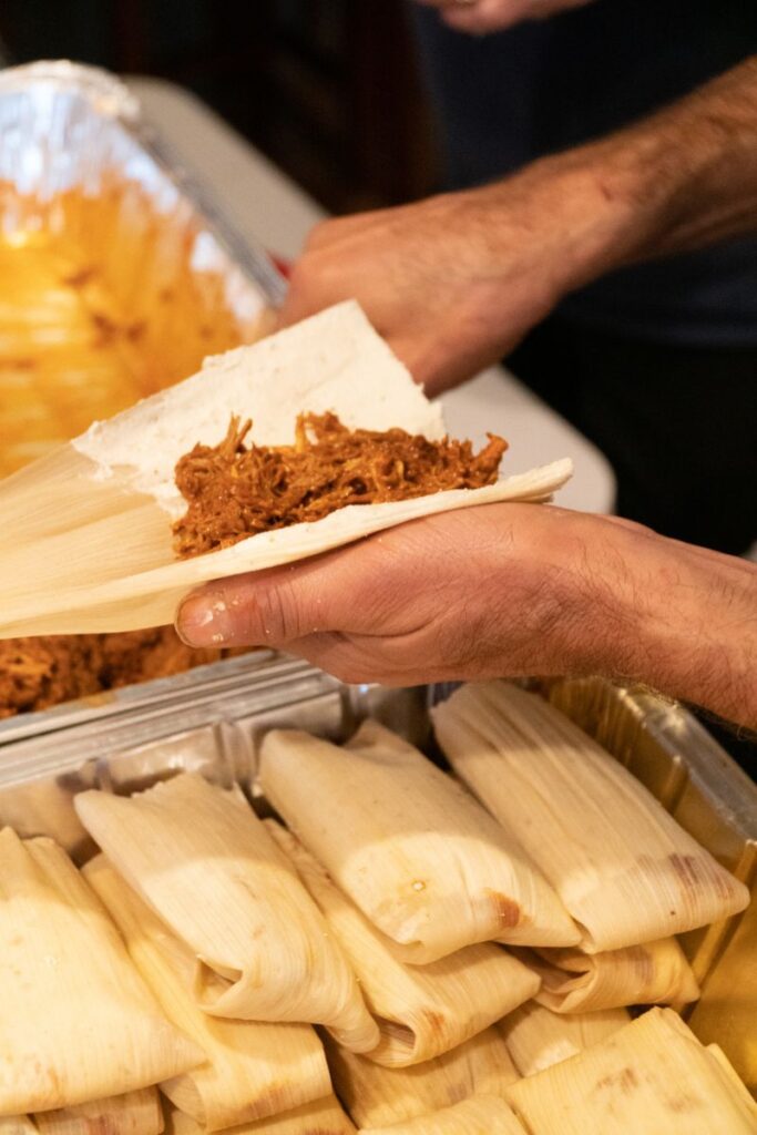 Making Tamales