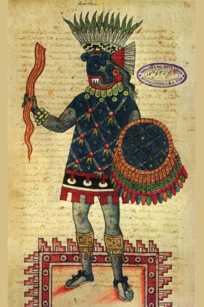 Tlaloc Aztec God of Rain