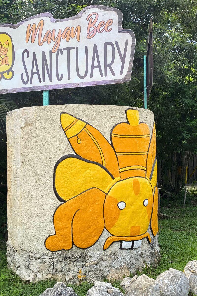 Mayan Bee Sanctuary entrance