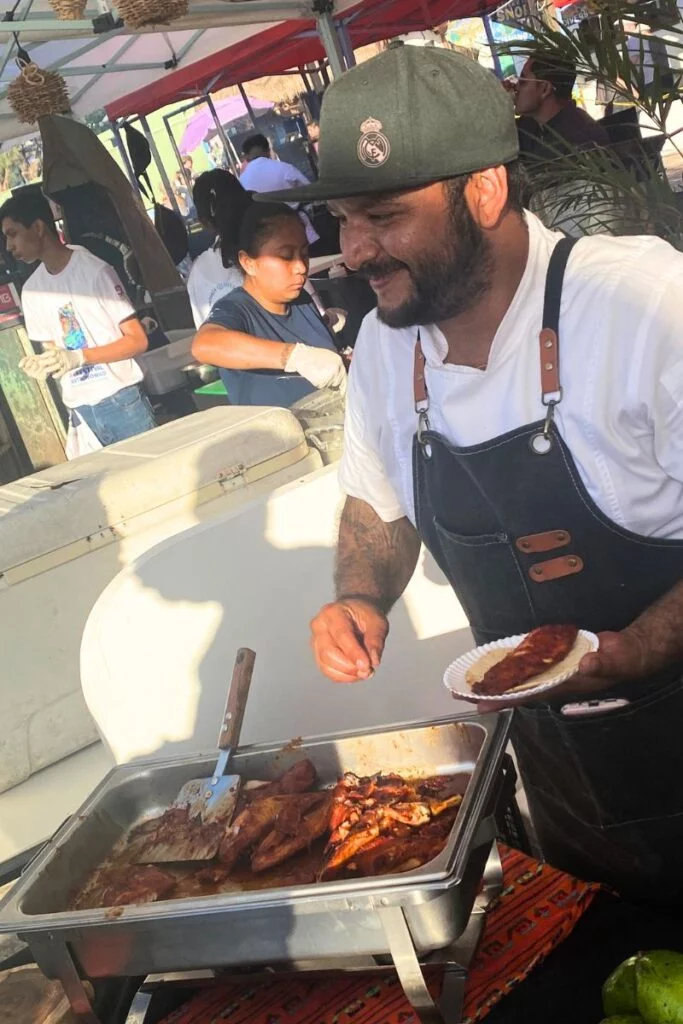 Festival Gastronomico Del Caribe - The 3Rd Annual Mexican Caribbean Gastronomic Festival In Puerto Morelos 27 Marinated grilled fish at the mexican caribbean food festival