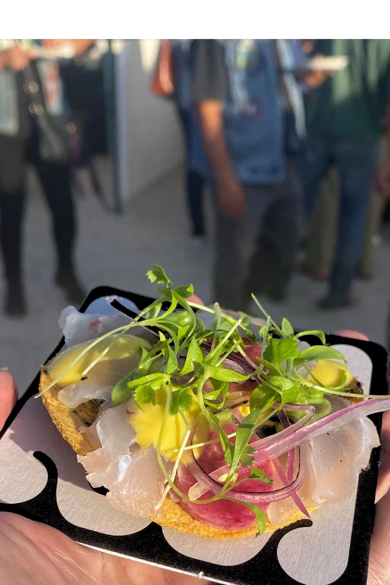 Mexican Caribbean Food Festival 2024 (22) Our favorite dish served at the mexican caribbean gastronomic festival.