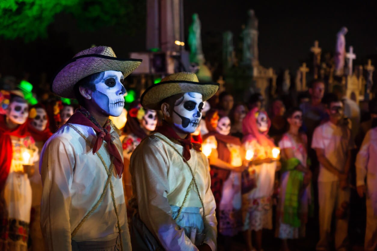 Dia de Los Muertos in Xcaret Park