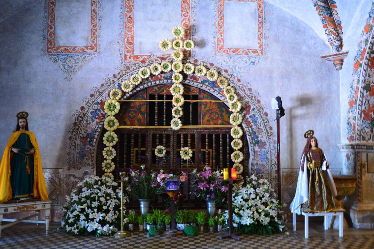 An Easter Altar in Oaxaca, Mexico.