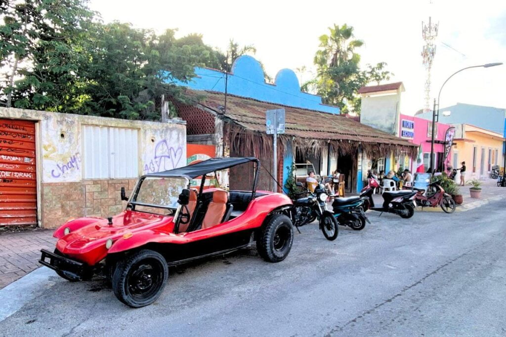 scooter and buggy rentals on cozumel